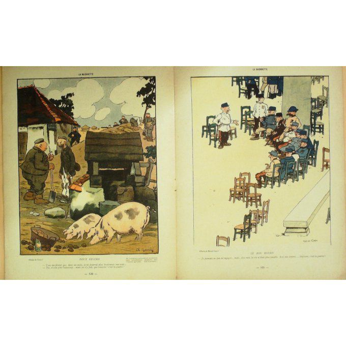 La Baionnette 1916 n°059 (C'est la guerre) LEONNEC WEGENER GERDA FABIANO ORDNER