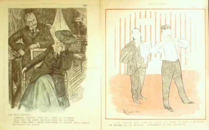 L'Assiette au beurre 1901 #   5 Les Augures Jossot Capiello Braun Roubille