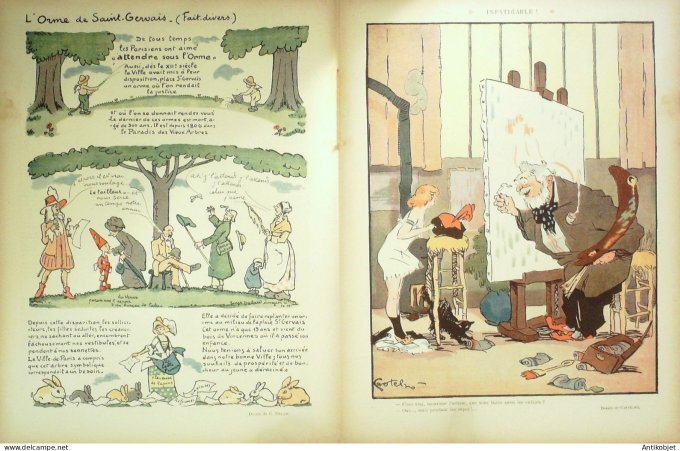 Le Rire 1913-02-15 # 524 Journal humoristique Ed.Originale L'Orme St-Gervais