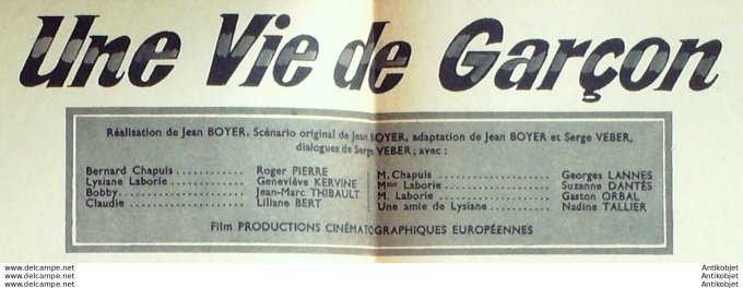 Dernier rendez-vous Alida Valli Jean Pierre Aumont + film