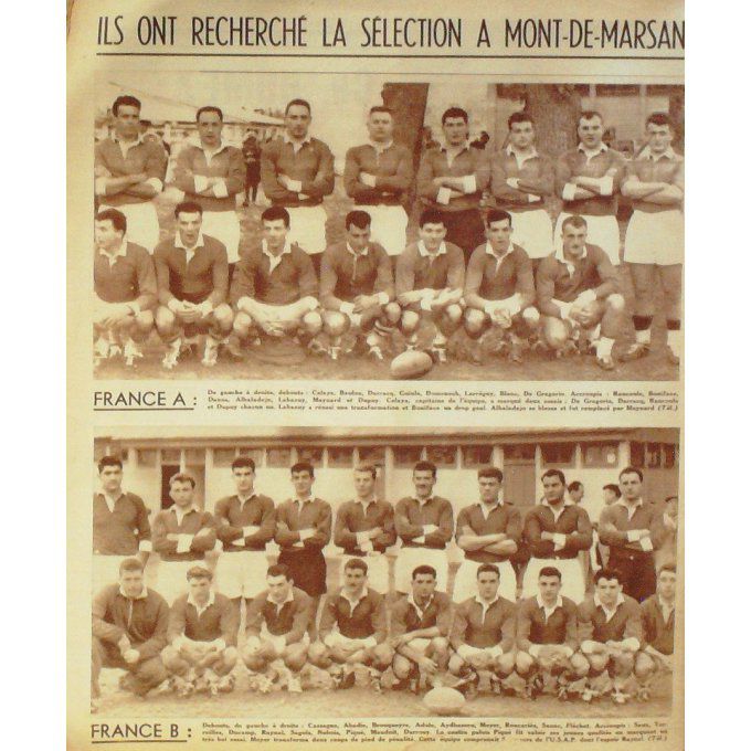 Miroir Des Sports 1956 #  600 12 Nov France Belgique El Ouafi Celaya Bodeau Brun