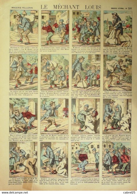 Le Mechant Louis (Pellerin d'epinal)