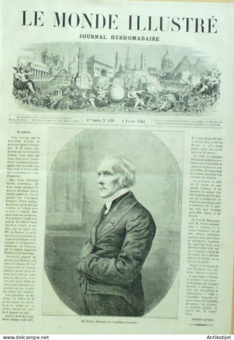 Le Monde illustré 1861 n°199 Vienne (38) Italie Piémont Santa-Agatha Sparanisi Angleterre Lincolnshi