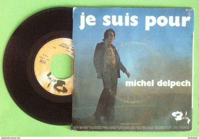 Delpech Michel 45T SP Chérie Lise 1970