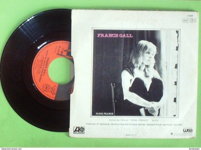 Gall France 45T SP Bébé comme la vie 1980