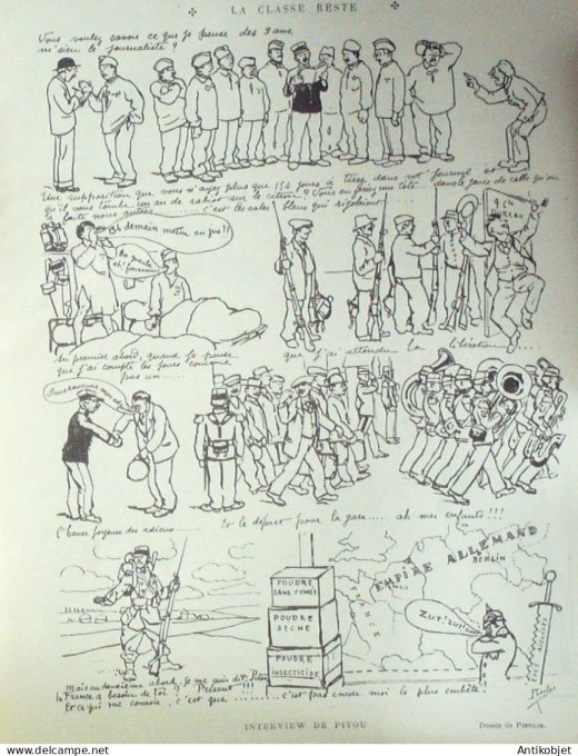 Le Rire 1913-05-24 # 538 Journal humoristique Ed.Originale L'Athlete