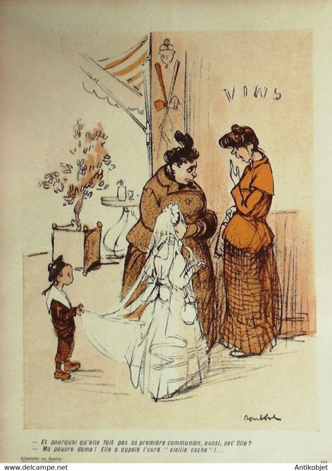 L'Assiette au beurre 1907 n°320 Le Première communion Poulbot