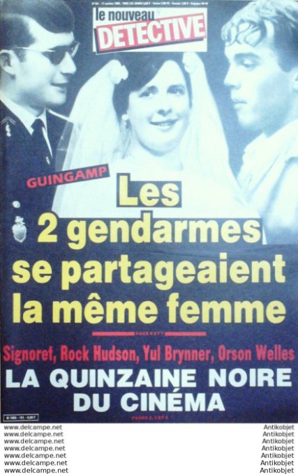 Détective 1985 # 161 Lannion Nantes St-Malo Maison-Lafitte Dijon Nancy Armentières Cajarc