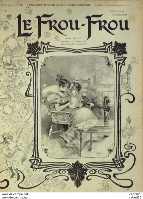 Le Frou Frou 1901 n° 68 PAL GERBAULT BARCET WETY DE LA RIVIERE PETITJEAN