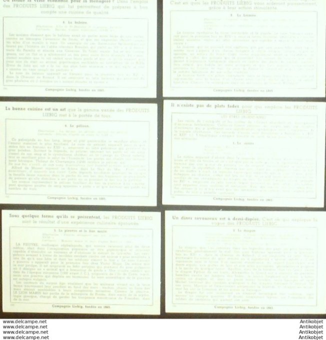 Chromo Liebig Sang 1448 Les etres legendaires (1943)