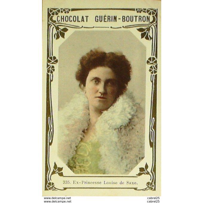 Allemagne Louise De Saxe Princesse 335