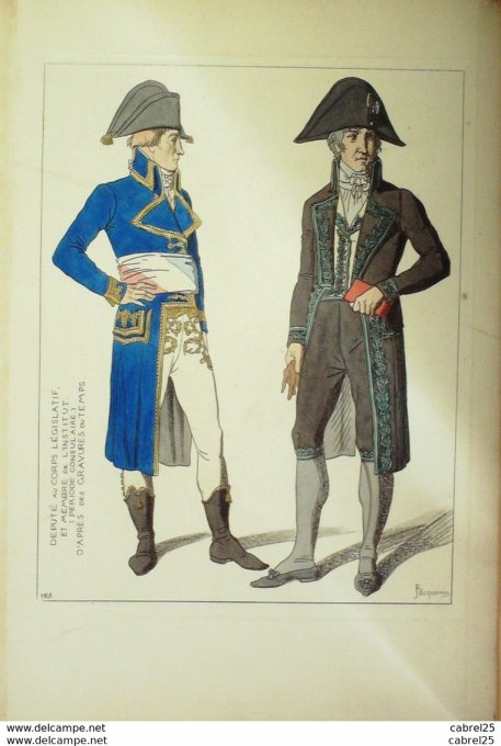 Portrait Député au corps législatif membre de l'institut