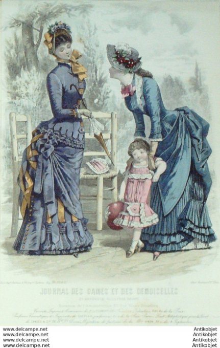 Journal des Dames Demoiselles 1882 # 1917 (Maison Plument)