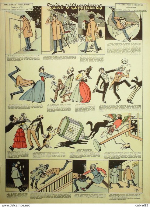 Suite d'aventures (Pellerin d'epinal)