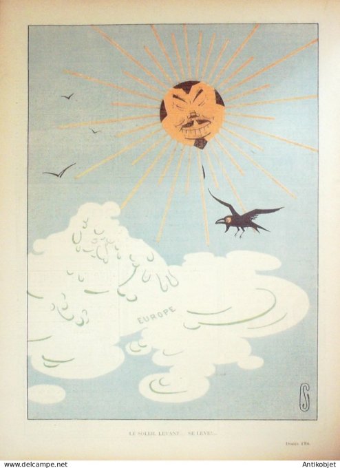 Le Rire 1905-01-14 # 102 Journal humoristique Ed.Originale Betes Anti-Clericales