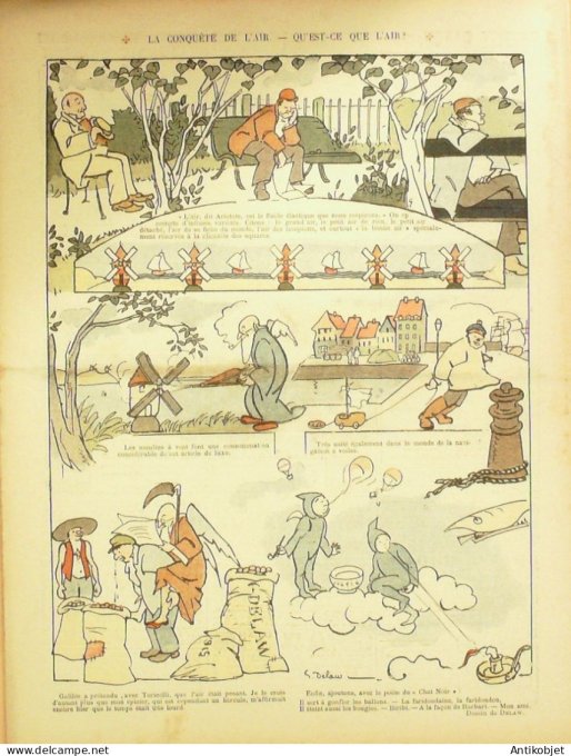 Le Rire 1908-07- 4 # 283 Journal humoristique Ed.Originale Femmes collantes