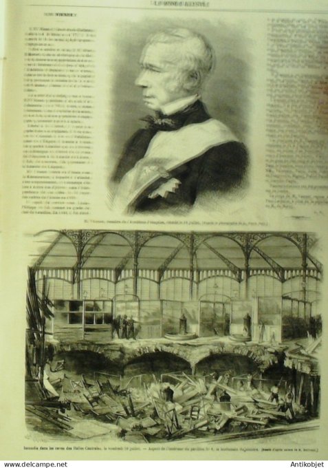 Le Monde illustré 1868 n°588 Le Havre (76) Strasbourg (67) Comores Djombe Fatouma reine Moheli Aime 