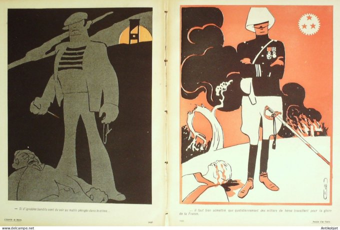 L'Assiette au beurre 1905 # 199 Pensees du ventru Roubille