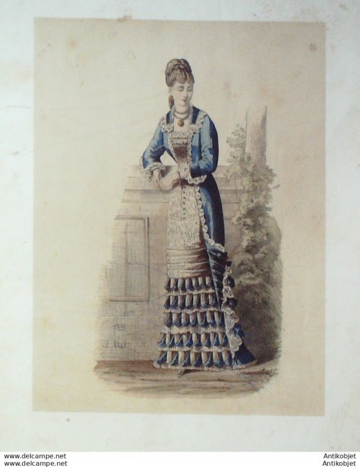 L'élégance parisienne 1874 # 789