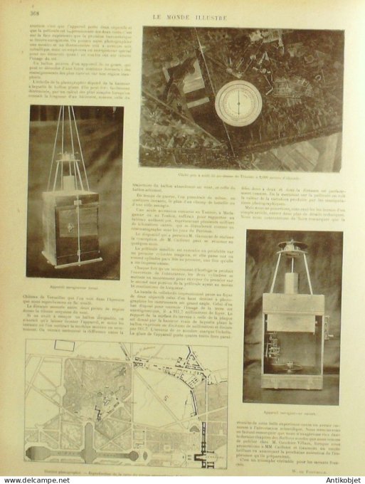 Le Monde illustré 1897 n°2119 Cambodge Pnom-Penh Abyssinie Harrar Ras Makonnen