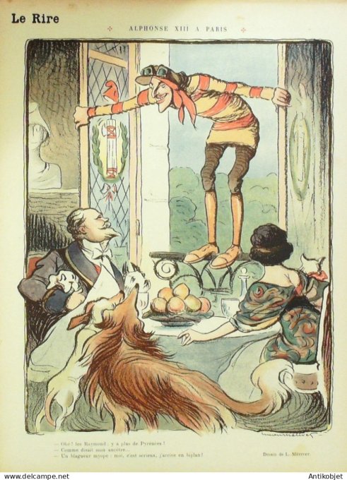 Le Rire 1913-05-17 # 537 Journal humoristique Ed.Originale L'attache