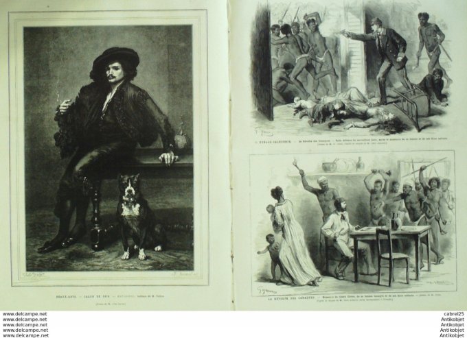 Le Monde illustré 1878 n°1122 Nouvelle Calédonie Noumea Canaques Révolte St Raphael (83) Suisse Bern