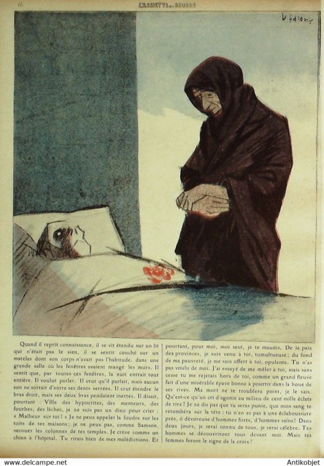 L'Assiette au beurre 1910 n°469 Pâques pauvres Galanis