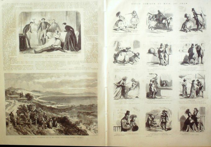 L'Univers illustré 1867 # 606 Turquie Soukoum-Kaleh Angleterre mine d'étain Bottalak