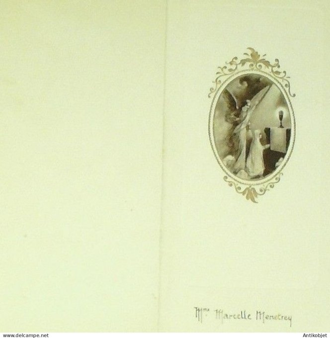 Menu communion 1932