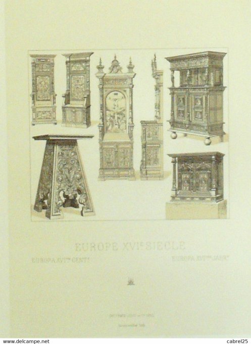 Objet Escabeau prie-Dieu cabinets chaires