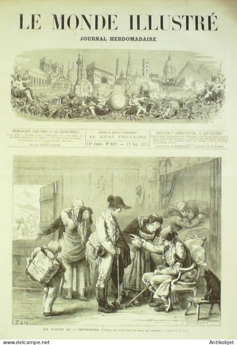 Le Monde illustré 1872 n°809 Suède Stockholm Oscar II Belgique Gand Bruxelles