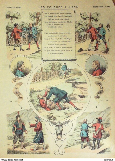 Les Voleurs d'ane (Pellerin d'epinal)