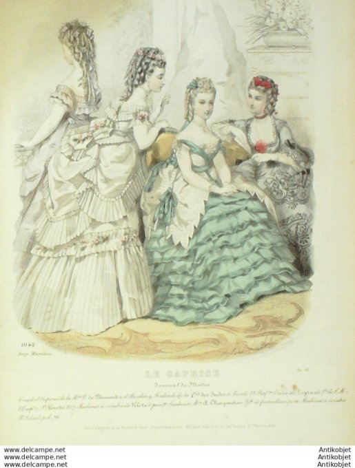 Le Caprice 1874 # 1042 (Maison Plumeul)