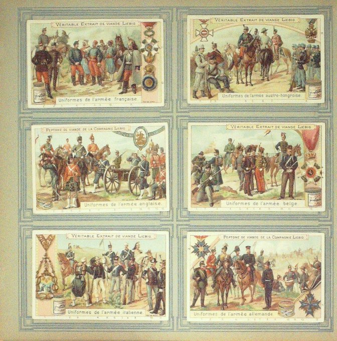 Uniformes De Diverses Armées 1899