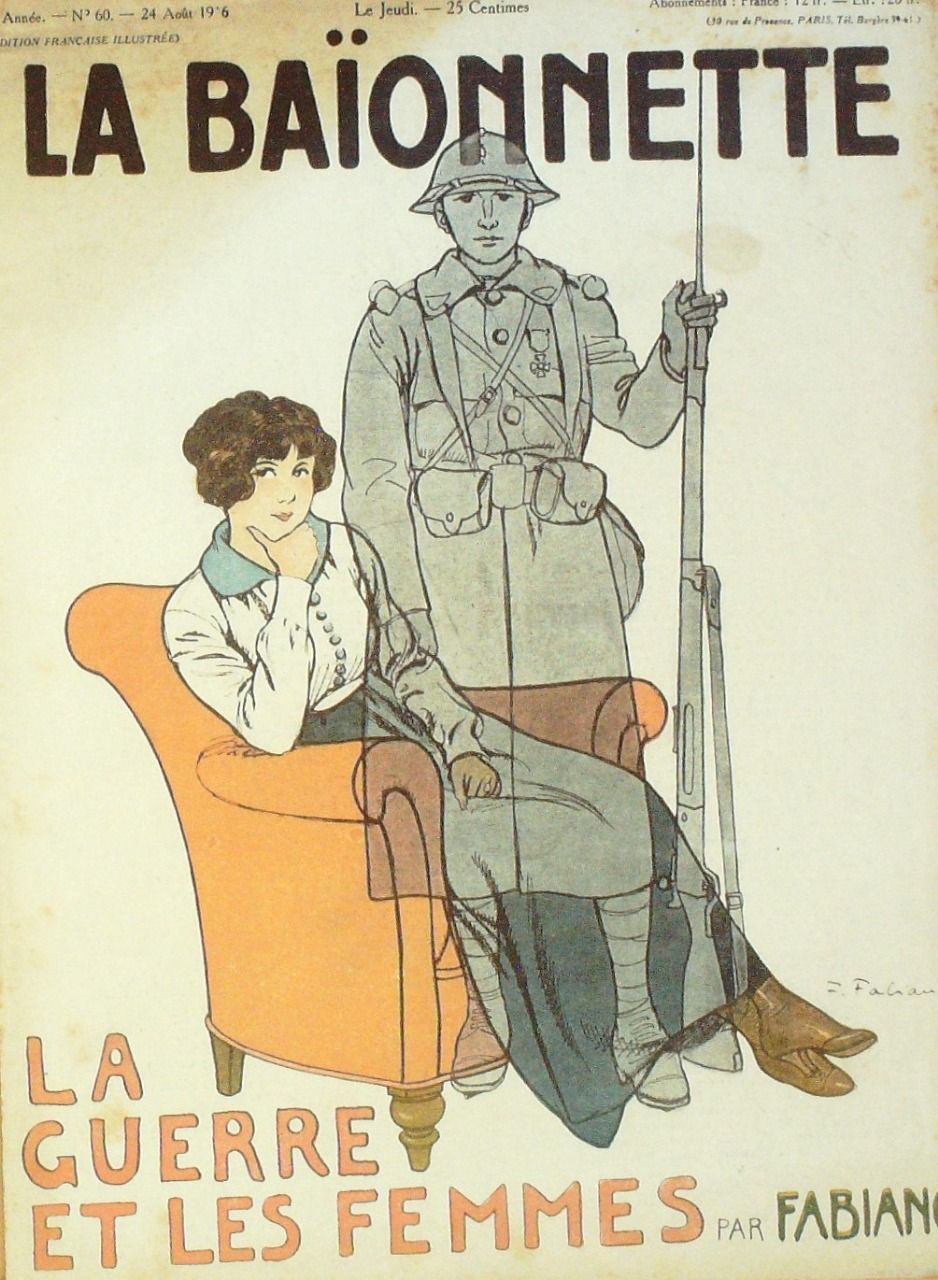 La Baionnette 1916 n°060 (La guerre et les femmes) FABIANO