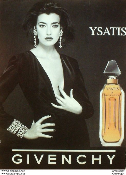 Publicite Cosmetique Givenchy Ysatis 1983