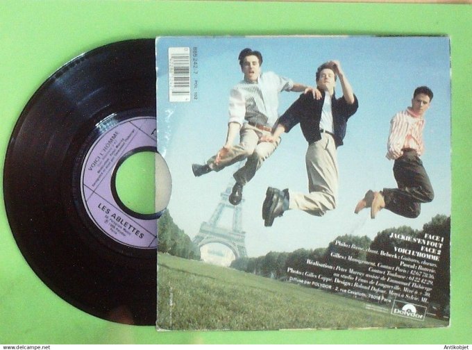 Les Ablettes 45T SP Jackie s'en fout 1986