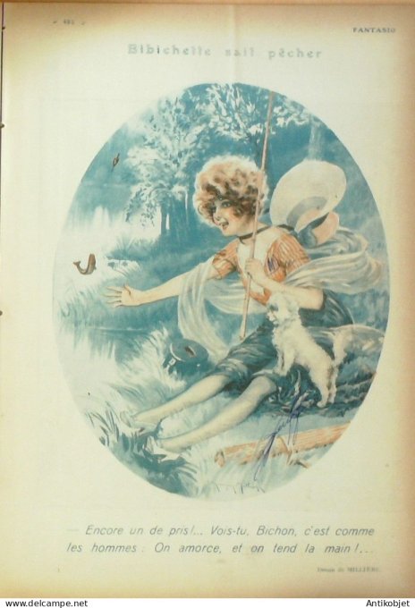 Fantasio 344 1921 Le Monnier JeanJean Milliere Wegener Viardot Gerbault