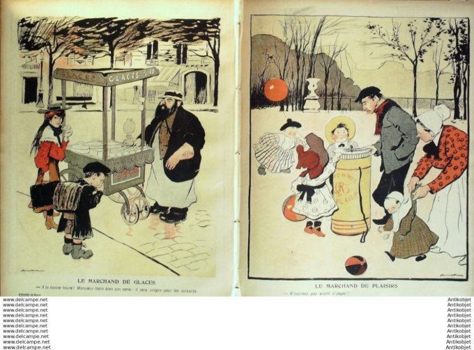 L'Assiette au beurre 1905 # 226 Types de Paris Poulbot Sancha