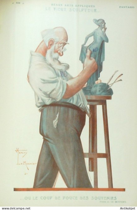 Fantasio 344 1921 Le Monnier JeanJean Milliere Wegener Viardot Gerbault