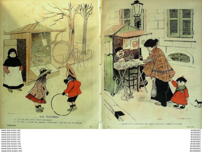 L'Assiette au beurre 1905 # 226 Types de Paris Poulbot Sancha