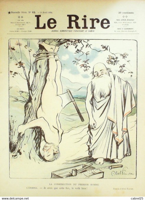 Le Rire 1904 n° 62 Léandre Fau Métivet Ostoya Jeanniot Avelot