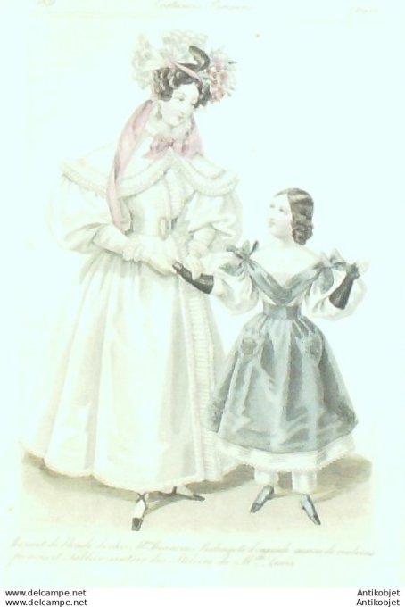 Gravure de mode Le Bon Ton 1853 n°11