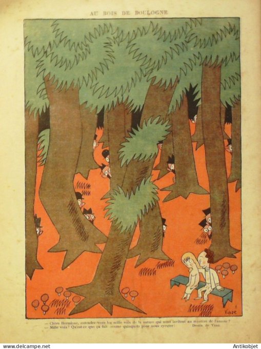 Le Rire 1924-10- 3 # 348 Journal humoristique Ed.Originale Prohibition