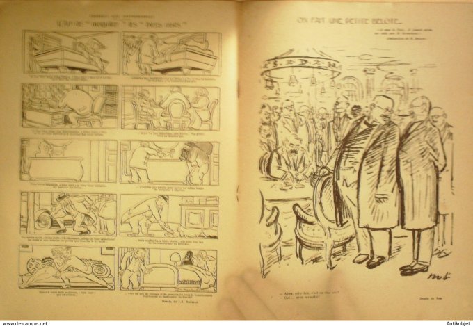 Le Rire 1924-10- 3 # 348 Journal humoristique Ed.Originale Prohibition