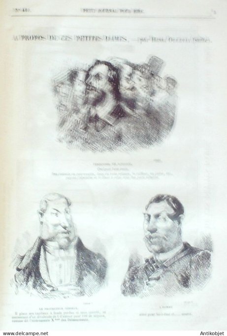 Petit journal pour Rire 1863 # 449 A propos de ces petites Dames Oulevay