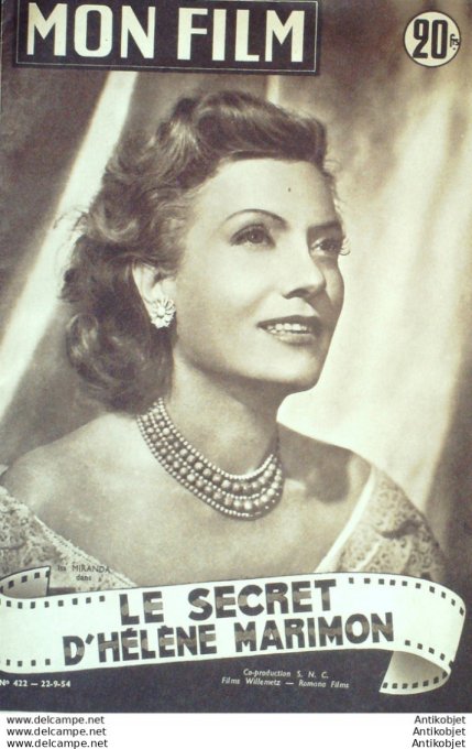 Le secret d'Hélène Marimon Ira Miranda Frank Villard + Film