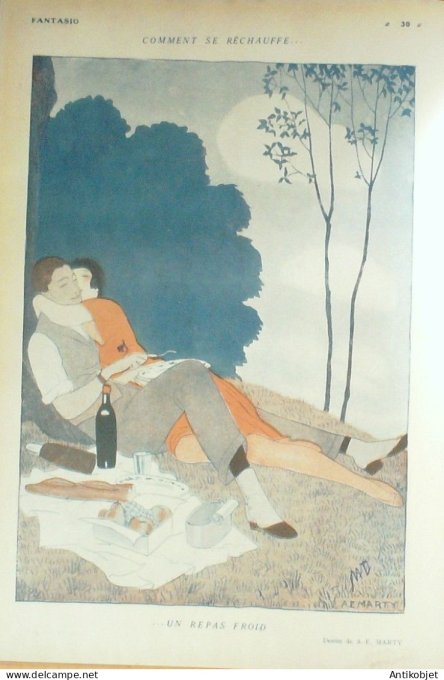 Fantasio 301 1919 Ray Capy Marty Lorenzi Brunner Kuhn-Regnier Gerbault