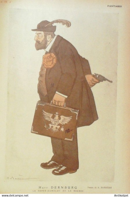 Fantasio 301 1919 Ray Capy Marty Lorenzi Brunner Kuhn-Regnier Gerbault