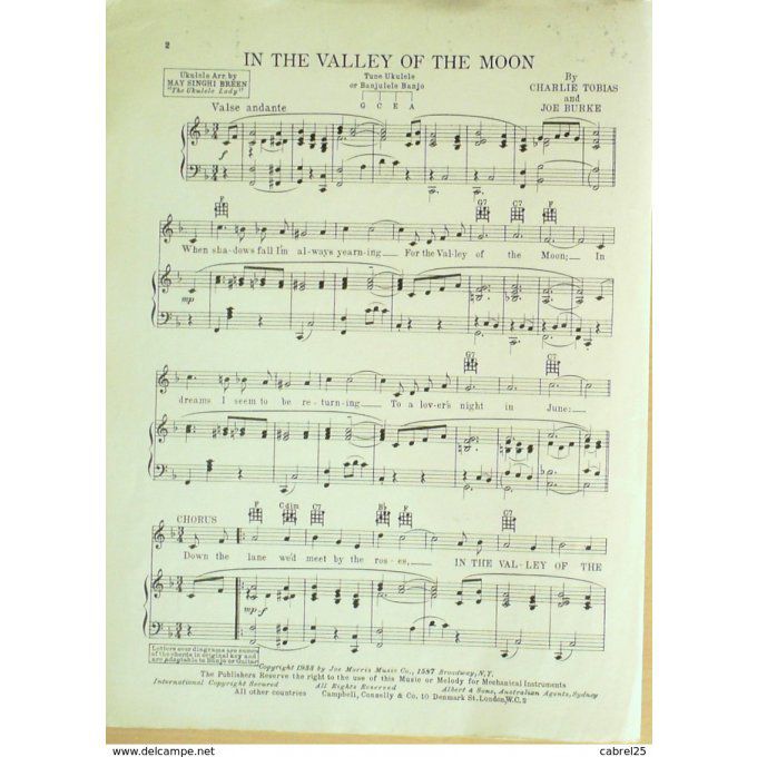 Tobias Charlie In The Valley On The Moon 1933